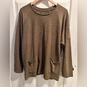 Produce Company Textured Long Sleeve Tunic